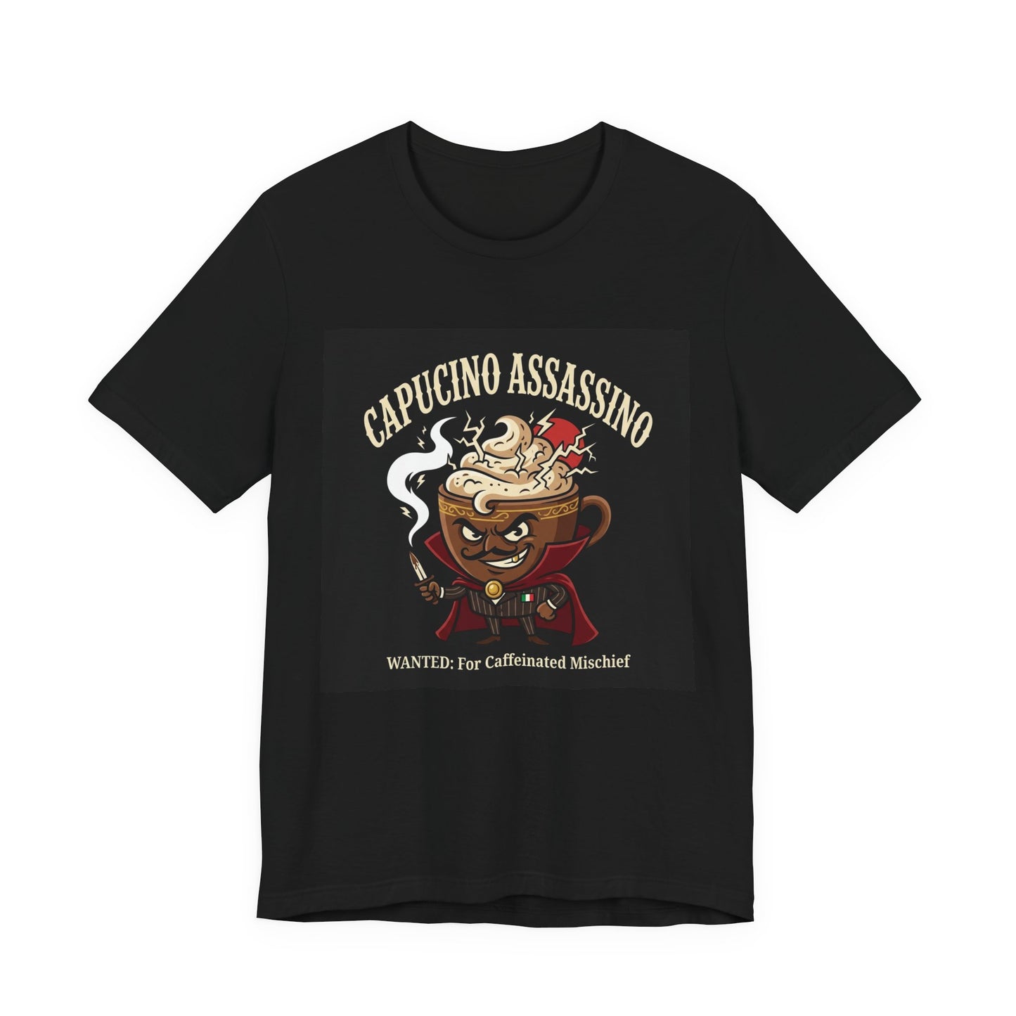 T-Shirt Capucino Assassino - Italian Brainrot
